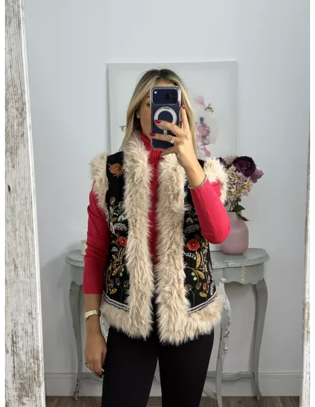 Chaleco Desing negro