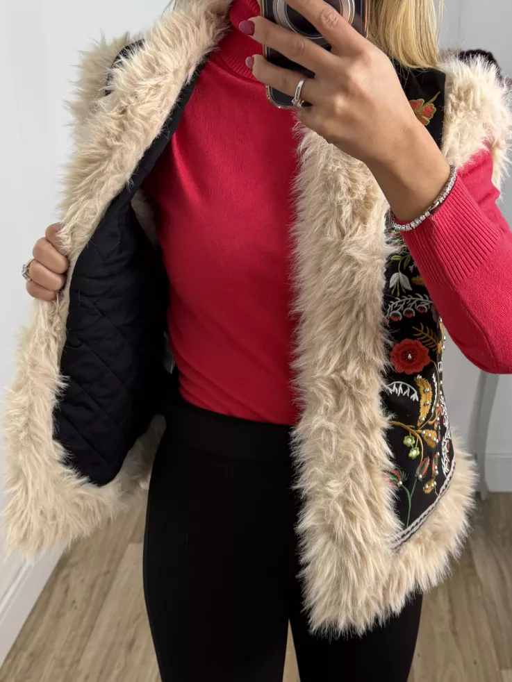 Chaleco Desing negro