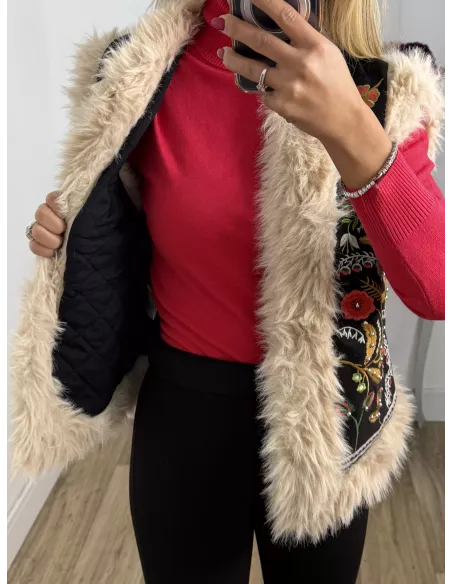 Chaleco Desing negro