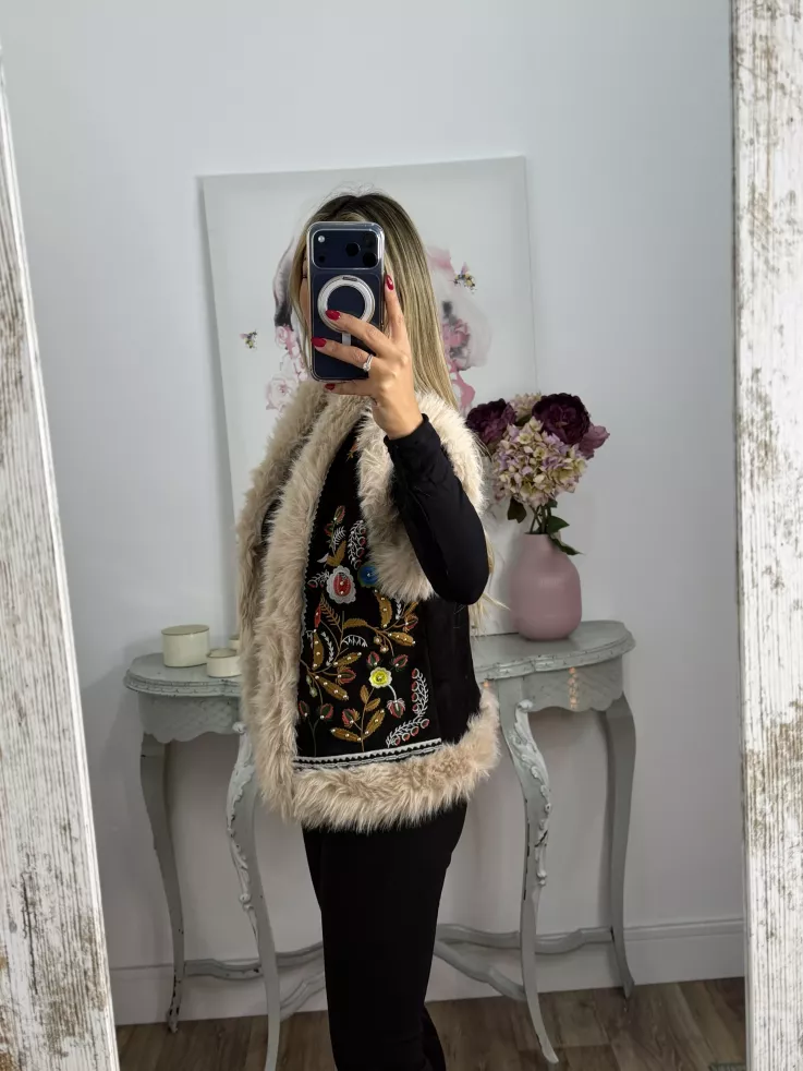 Chaleco Desing negro