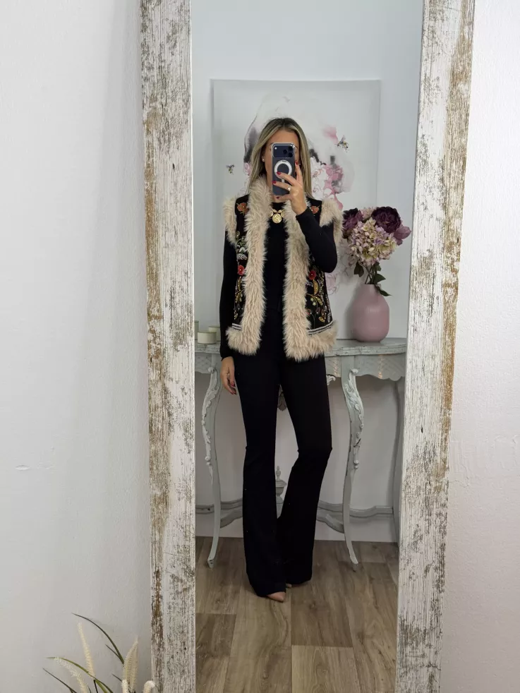 Chaleco Desing negro