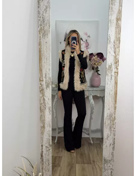 Chaleco Desing negro