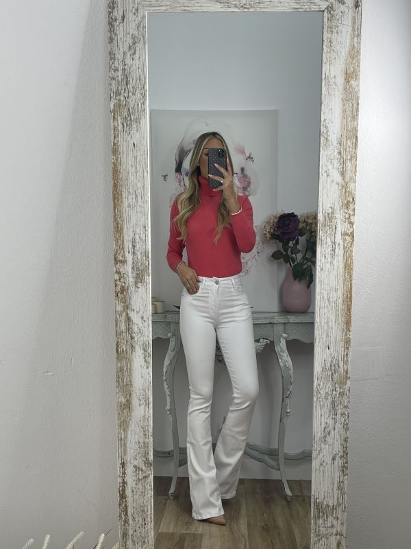 Jeans Iria blanco de campana