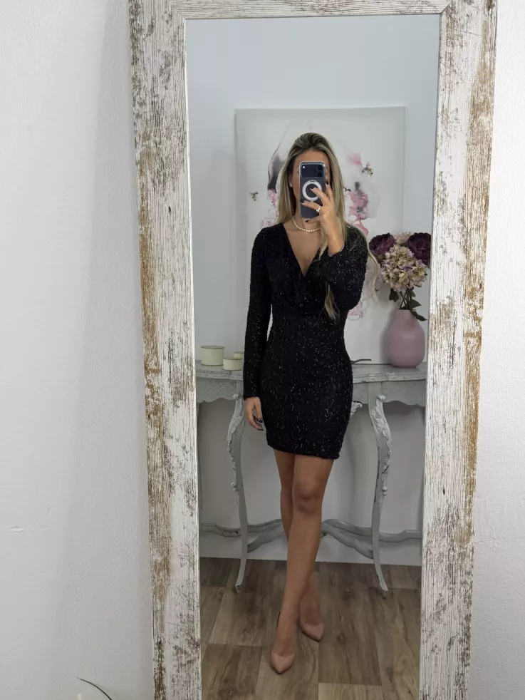 Vestido Brillance negro