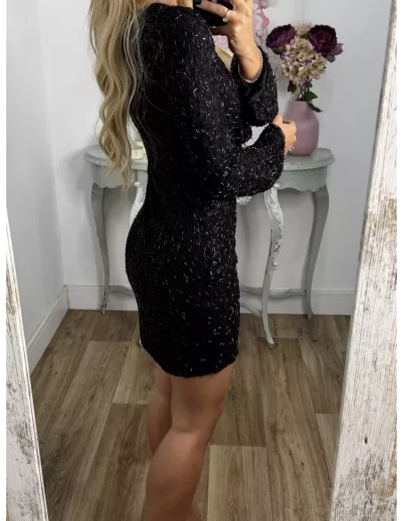 Vestido Brillance negro