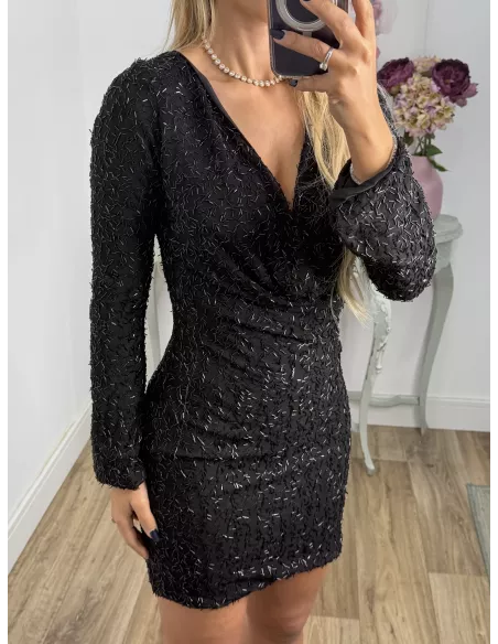 Vestido Brillance negro