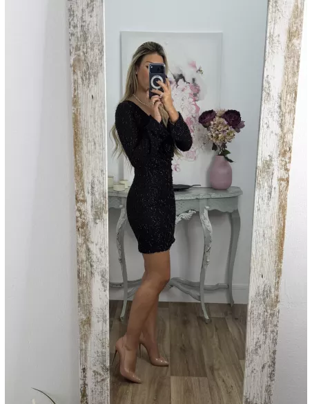 Vestido Brillance negro