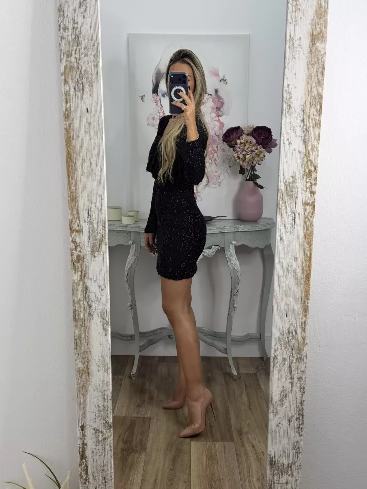 Vestido Brillance negro