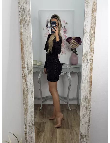 Vestido Brillance negro