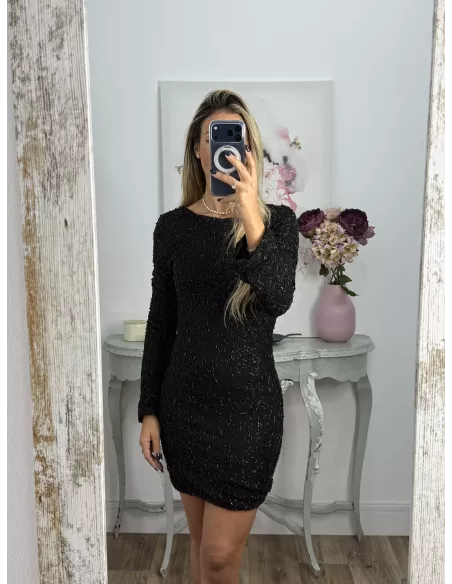 Vestido Brillance negro