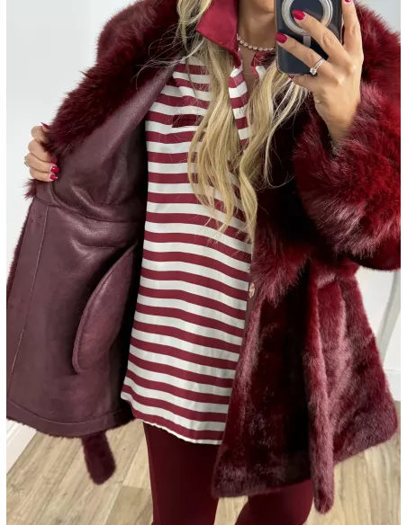 Abrigo Tower burdeos