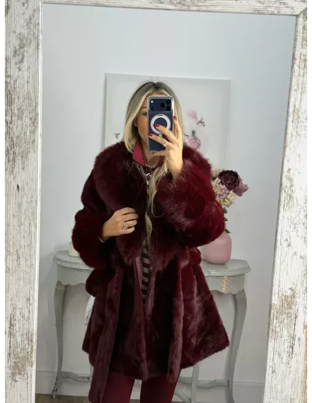 Abrigo Tower burdeos