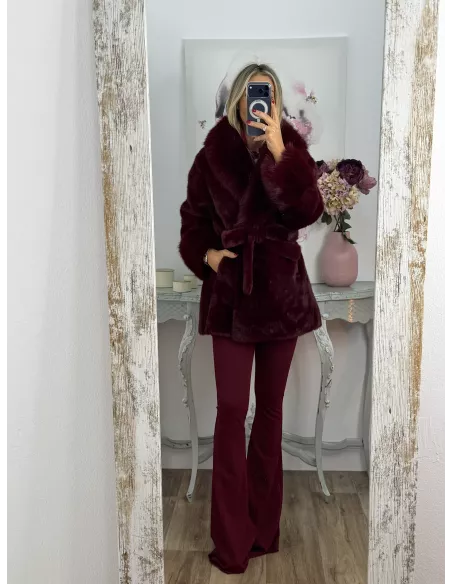 Abrigo Tower burdeos