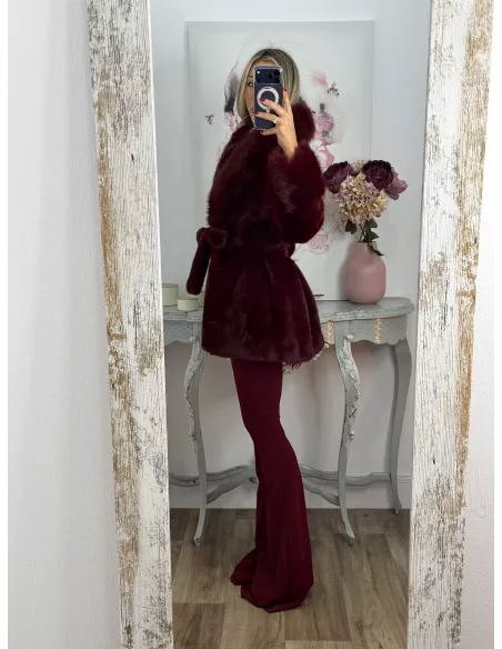 Abrigo Tower burdeos