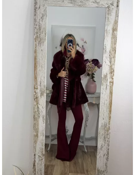 Abrigo Tower burdeos