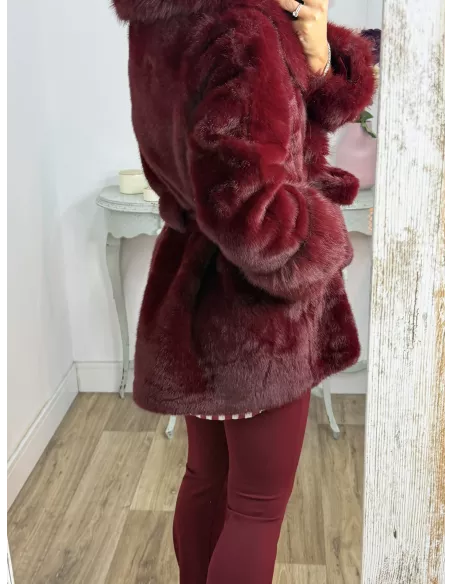 Abrigo Tower burdeos