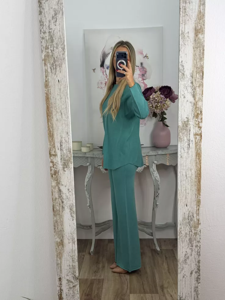 Conjunto Mirim verde hierba