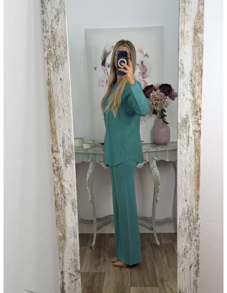 Conjunto Mirim verde hierba