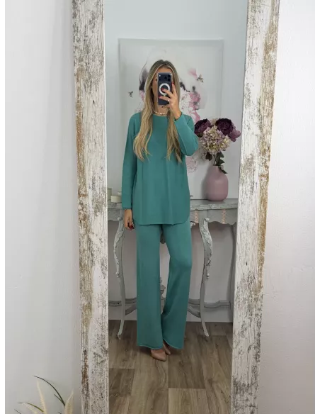 Conjunto Mirim verde hierba