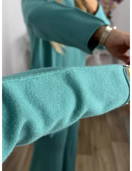 Conjunto Mirim verde hierba