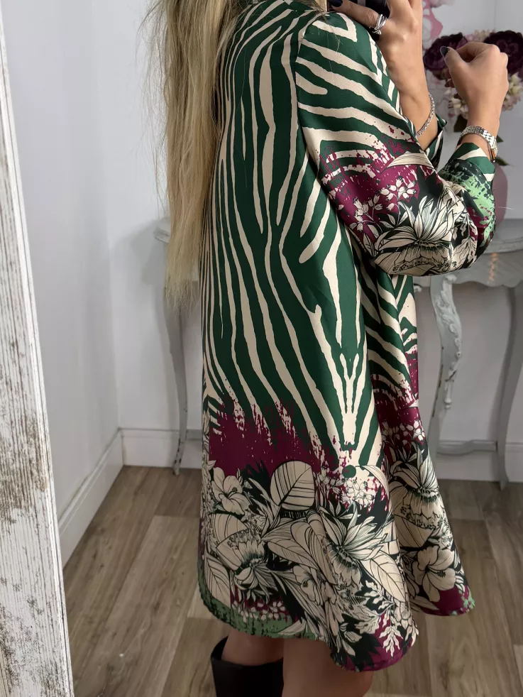 Camisa Vestido Mandy verde