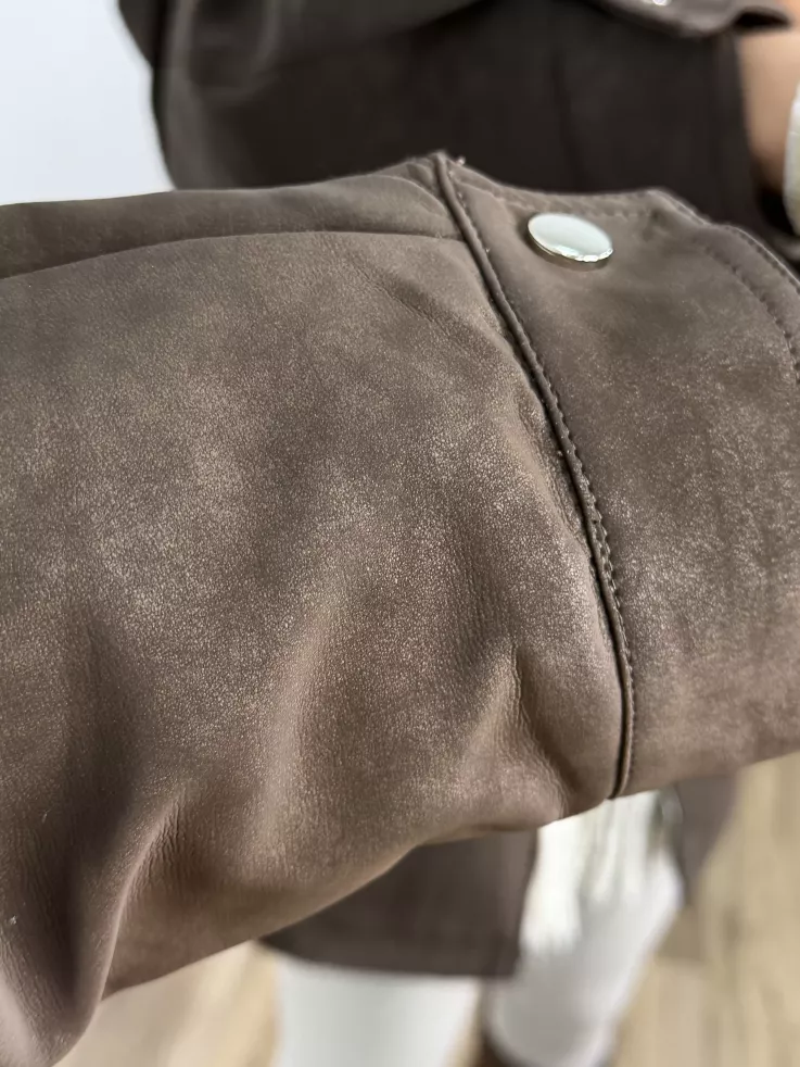 Chaqueta Santy chocolate