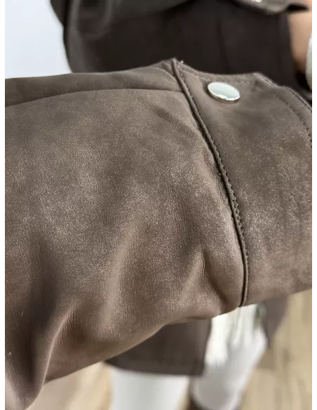 Chaqueta Santy chocolate