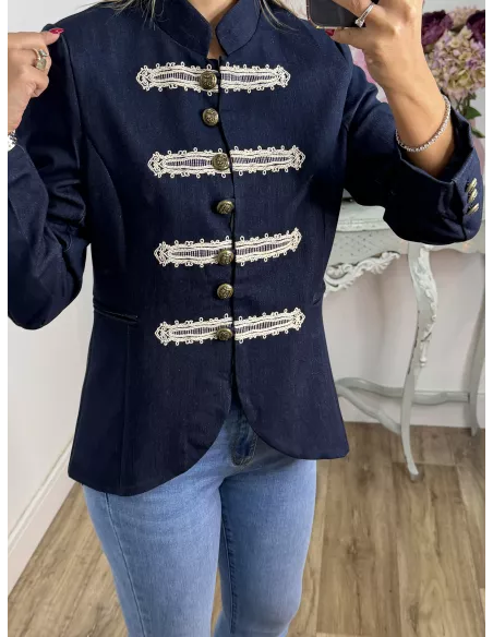 Chaqueta Dénia azul marino