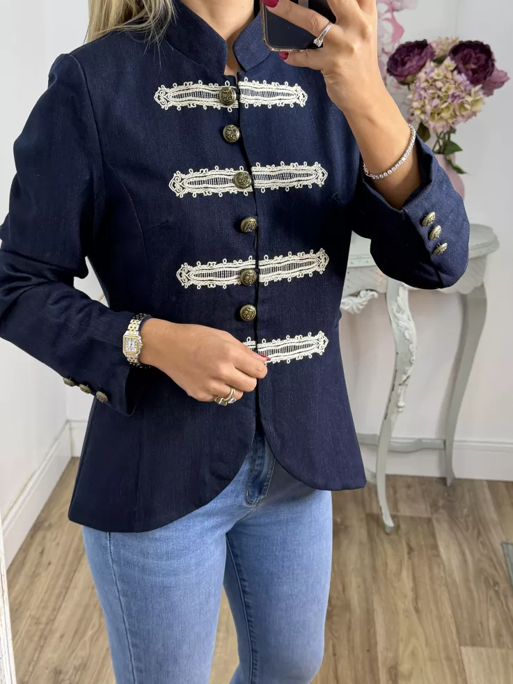 Chaqueta Dénia azul marino