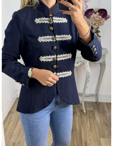 Chaqueta Dénia azul marino