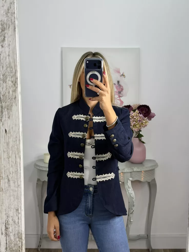 Chaqueta Dénia azul marino