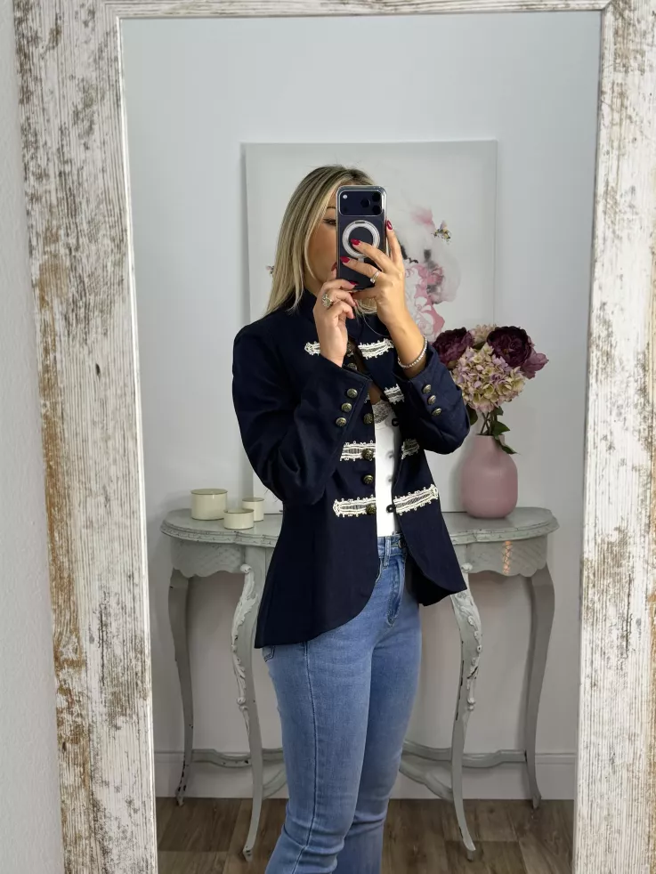 Chaqueta Dénia azul marino