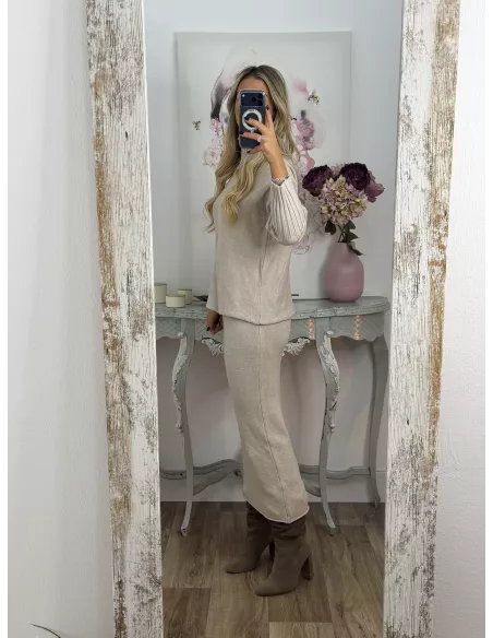 Conjunto Fionan beige