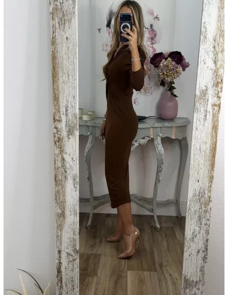 Vestido Kony marrón