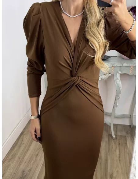 Vestido Kony marrón