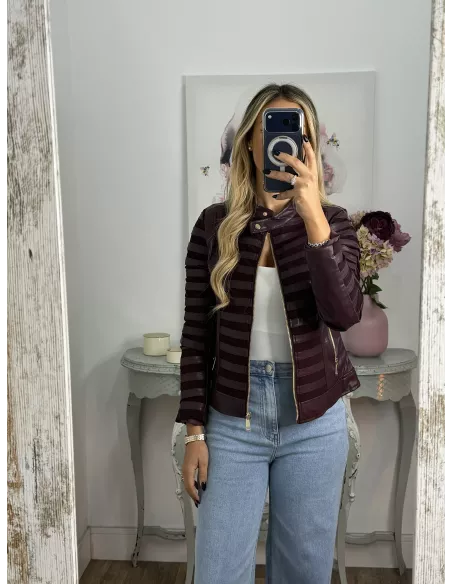 Chaqueta Emili berenjena
