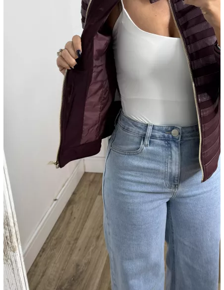 Chaqueta Emili berenjena