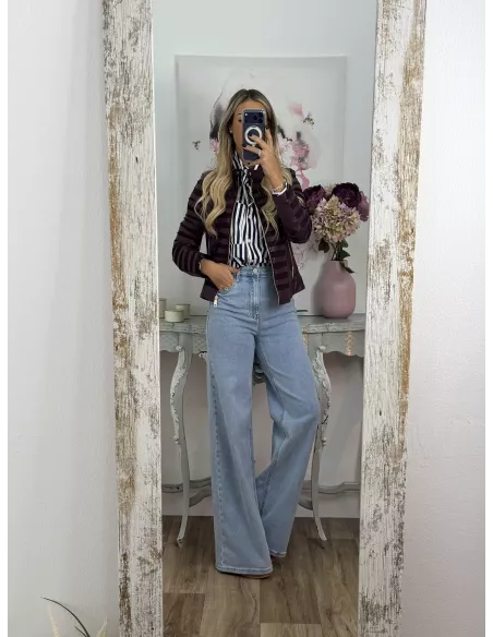 Chaqueta Emili berenjena