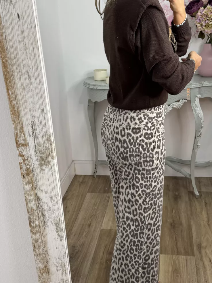 Jersey Trendy Hombreras marrón