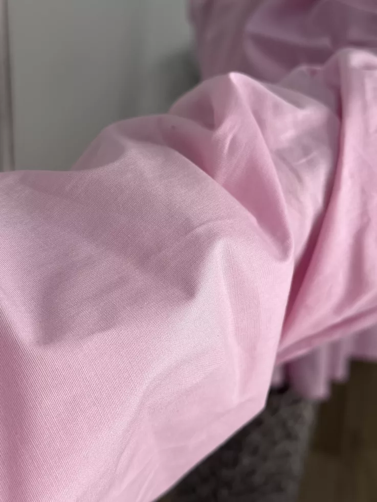 Camisa Amber peplum rosa