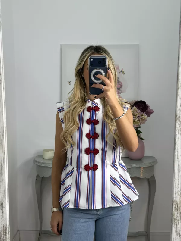 Camisa Goyesca Burdeos