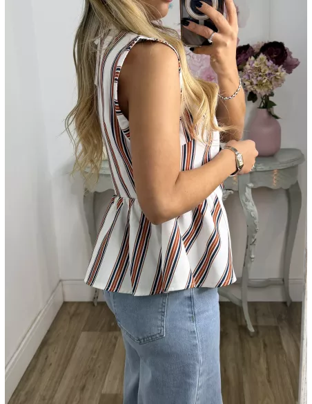 Camisa Goyesca azul marino