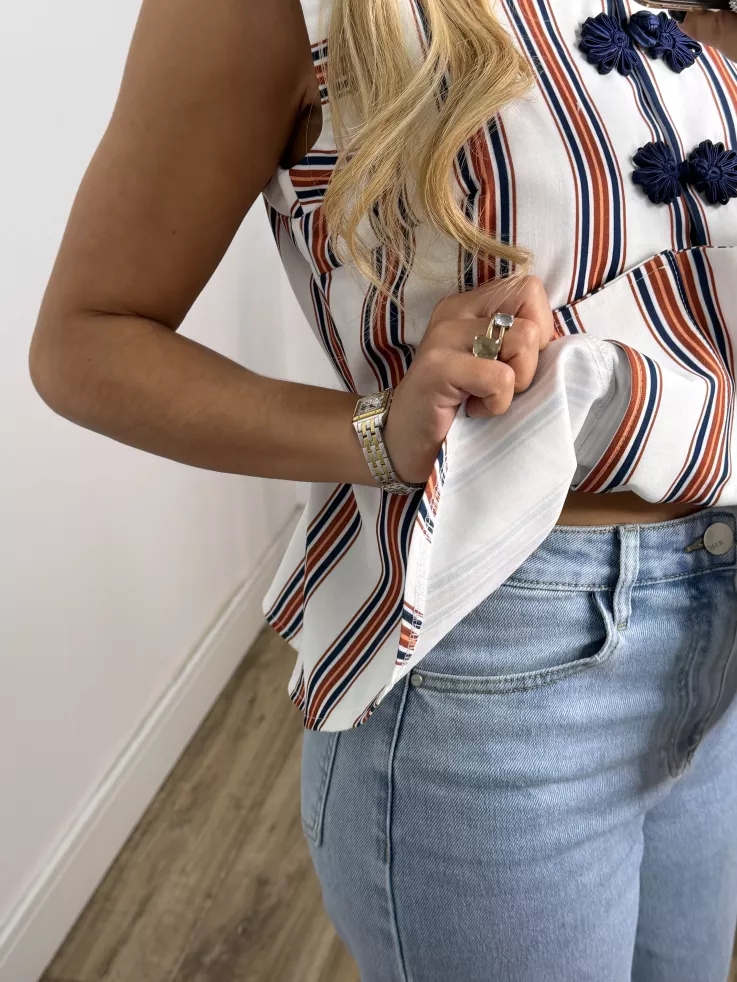 Camisa Goyesca azul marino