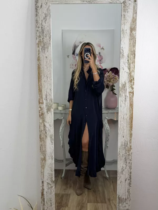 Vestido Dosky azul marino