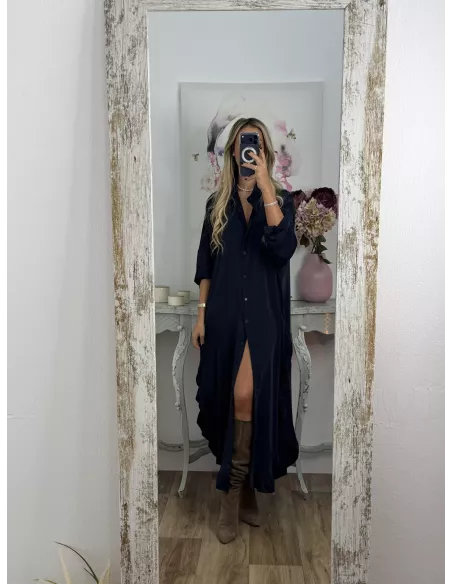 Vestido Dosky azul marino