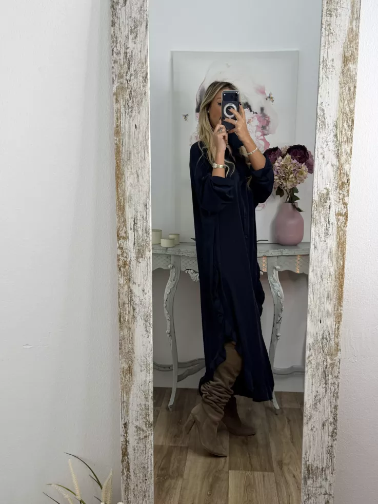 Vestido Dosky azul marino