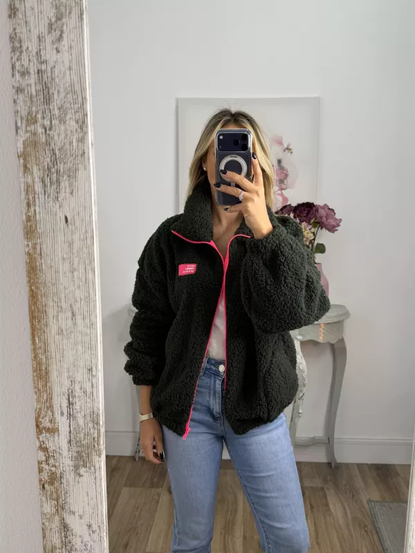 Polar Dress verde oscuro