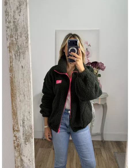 Polar Dress verde oscuro