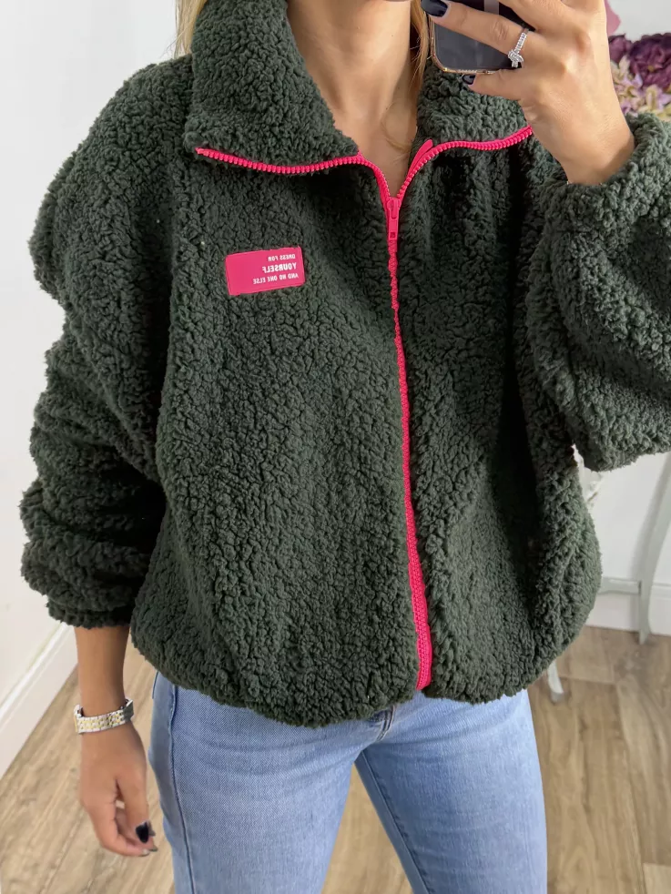 Polar Dress verde oscuro