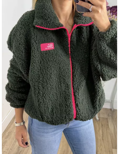 Polar Dress verde oscuro